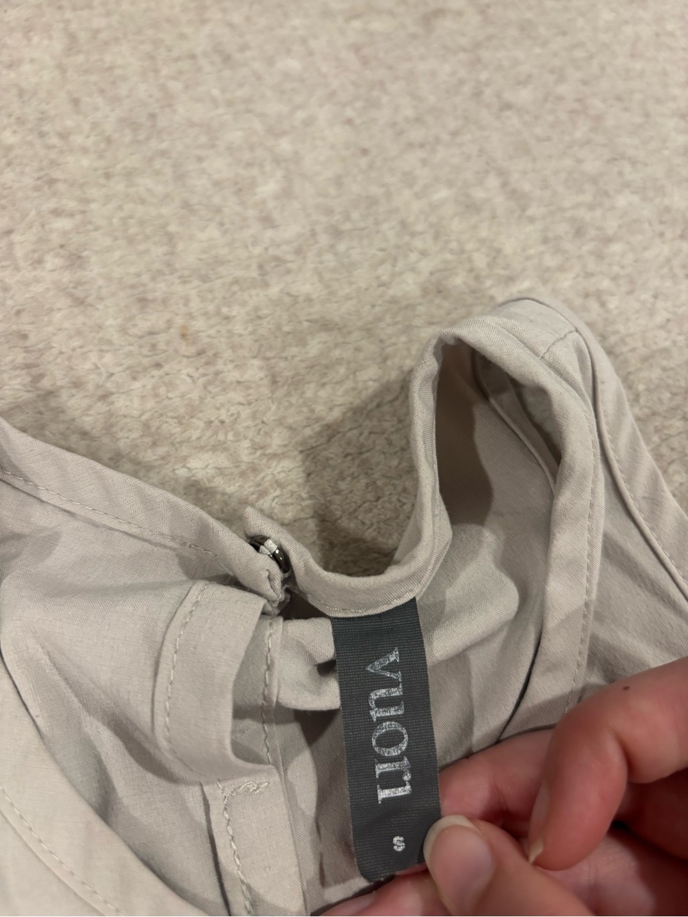 Vuori Light Gray Athletic Tank & Shorts Set - Picture 4 of 4